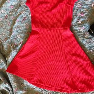 Tomato Red Dress